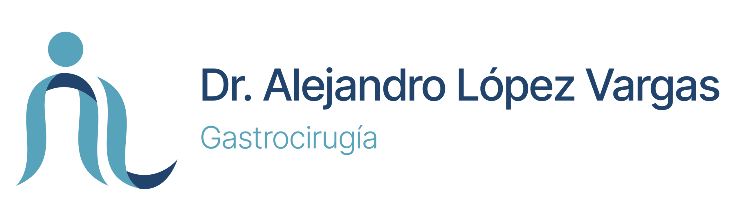 Dr. Alejandro Lopez Logotipo horizontal