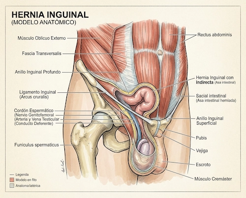 Cirugia de hernia inguinal Queretaro