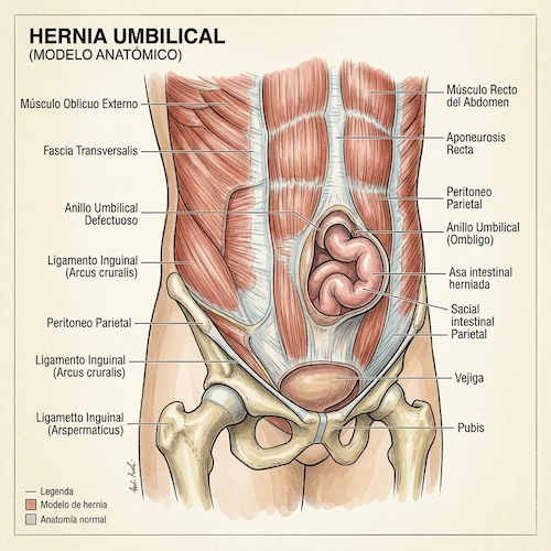 Cirugia de hernia umbilical Queretaro